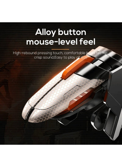 AK06 Automatic Mobile Gaming Triggers – Dual L1/R1 Auto Fire Controller with High-Frequency Burst Mode, Rechargeable USB