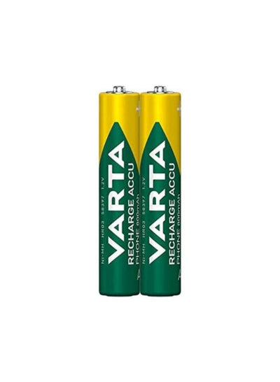 بطاريات قابلة للشحن VARTA AAA سعة 800mAh