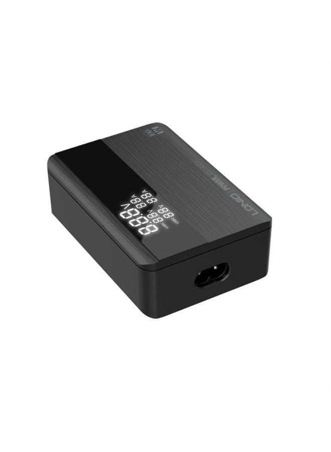 A4809C GaN Super Fast Desktop Charger 100W with 4 Ports (2×USB-C + 2×USB-A), PD3.0 & QC4.0 Fast Charging, LED Power Disp