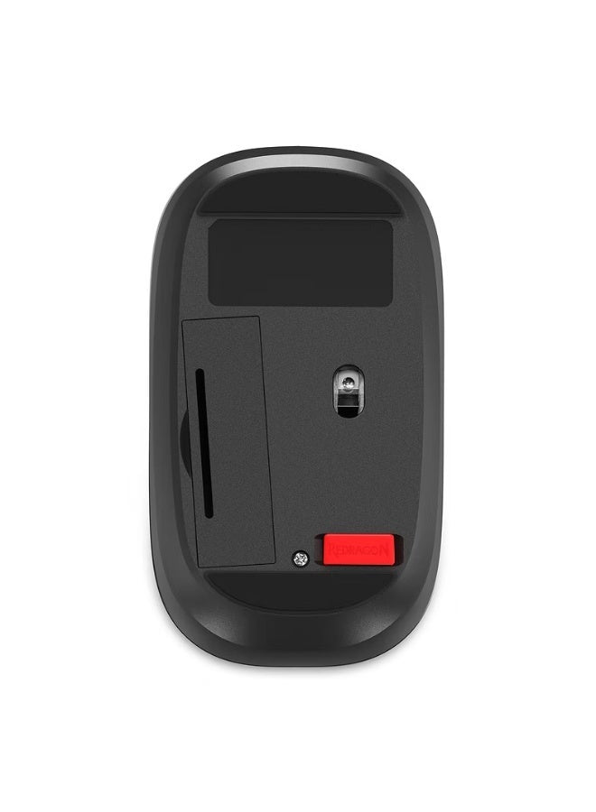 ماوس مكتبي Redragon BM-2944 Wireless بدقة 4000 DPI أسود