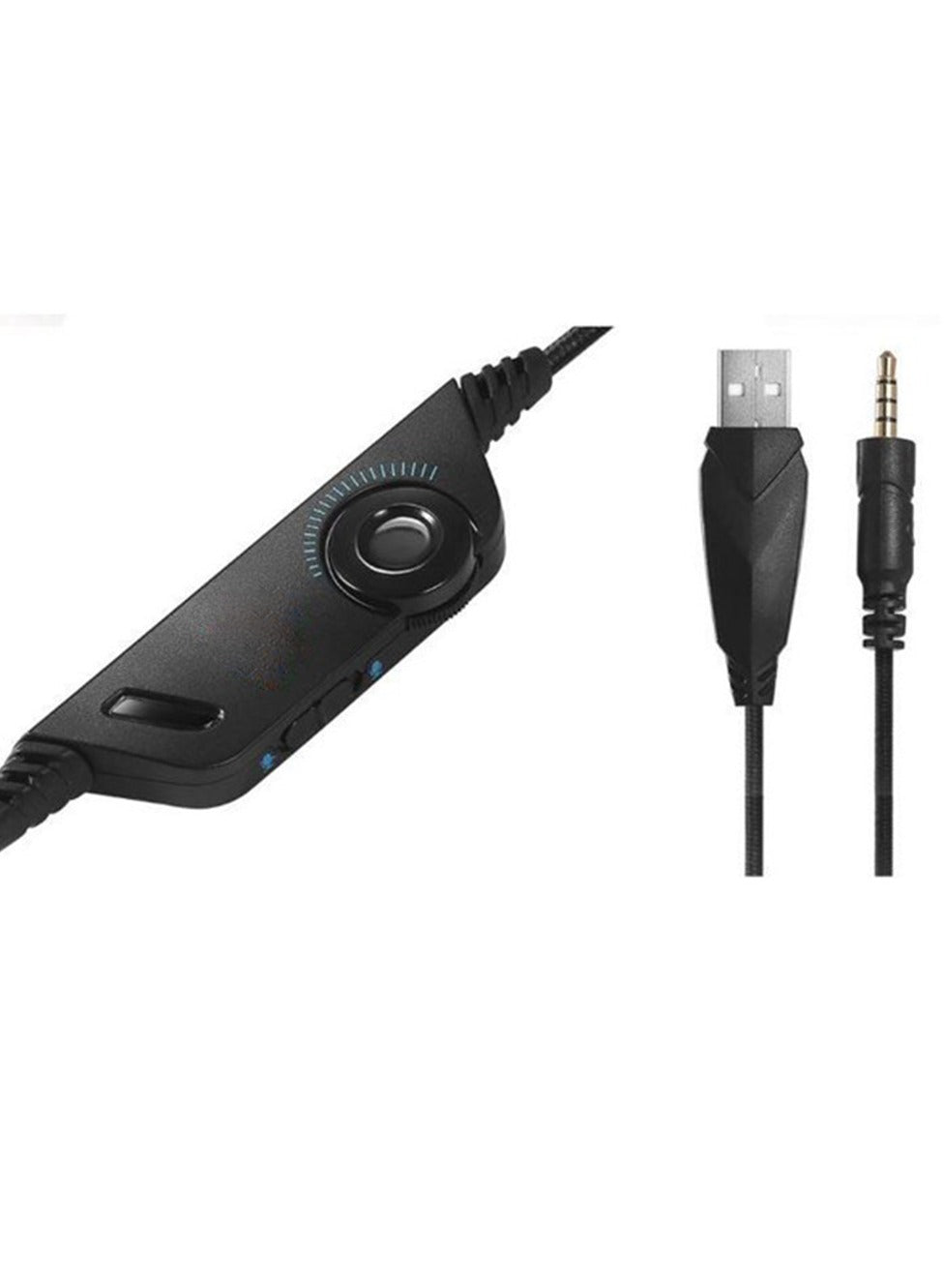 Pro Gaming Headest V-1 With Colourful Backlight , Flexible Mic , Support Mobiles , Tablets , Laptops , PS4 , Xbox One