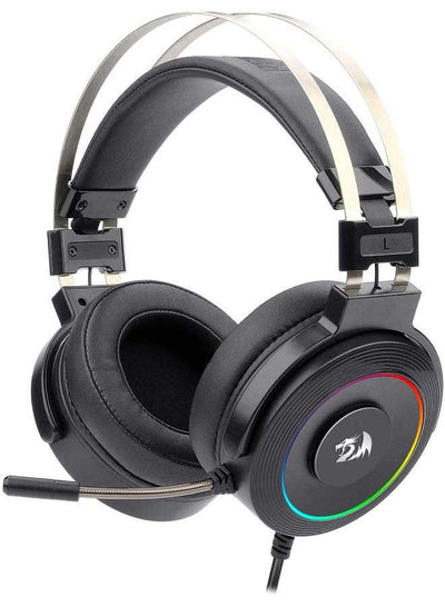 H320 Lamia2 USB RGB 7.1 Virtual Surround Gaming Headset - 3D Sound Effect With Headset Stand - Fixable mic
