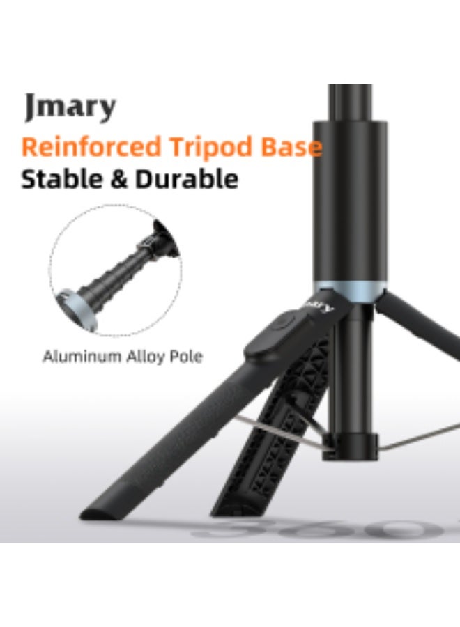 2 in 1 Selfie Stick Tripod KT-259 , Universal Phone Holder, Lightweight Portable Design, Ideal for Travel, Vlogging, Liv