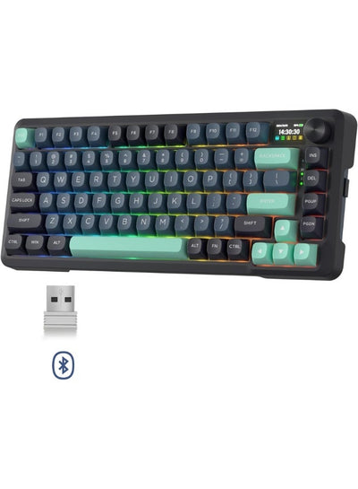 كيبورد جيمنج Redragon K724GBG PRO ميكانيكال بشاشة LCD