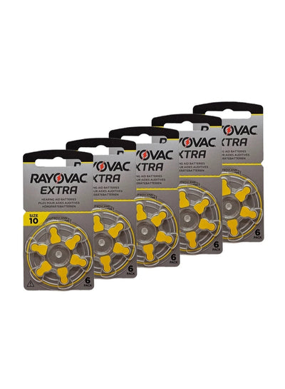 بطاريات سماعات طبية Rayovac PR70 مقاس 10 فضي