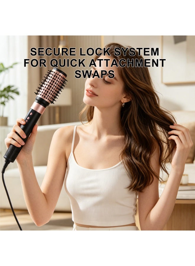 مجموعة تصفيف شعر Sokany هوائية 7 في 1 بقوة 1500W موديل SK-15018 متعددة الألوان