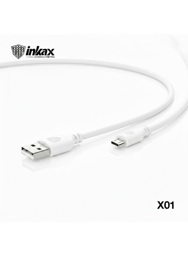 USB 2.0 to Micro USB Fast Charging & Data Cable 3.1A, 1 Meter Length, High-Speed Charging & Stable Data Transfer, Durabl