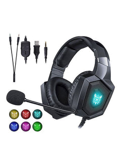 onikuma K8 RGB Gaming Headset 7.1 Surround Sound