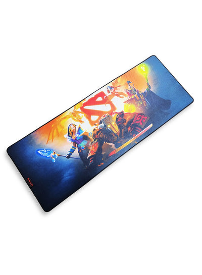 Gaming Mouse Pad -Colour Designs- Size 80X30 CM - Stitched Edges Anti-slip rubber base - Optimized for all mouse sensitivities and sensors - Model Mix Pads KK15