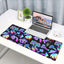Psychedelic Revel Mushroom Mouse Pad Extended Large Gaming Mousepad XL Big Long Oversized Desk Mat Stitched Edges ( 70x3