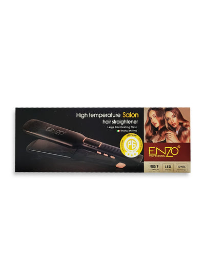 ENZO Flat Iron professional hair straightener Ceramic permanent PTC heater EN-9902 electric hair straightener