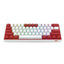 كيبورد جيمنج REDRAGON K617 FIZZ ميكانيكال 60% مفاتيح حمراء RGB