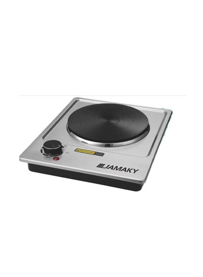 Stainless steel with Italian technology 1 burner electric stove, 2000 watt - jmk7009