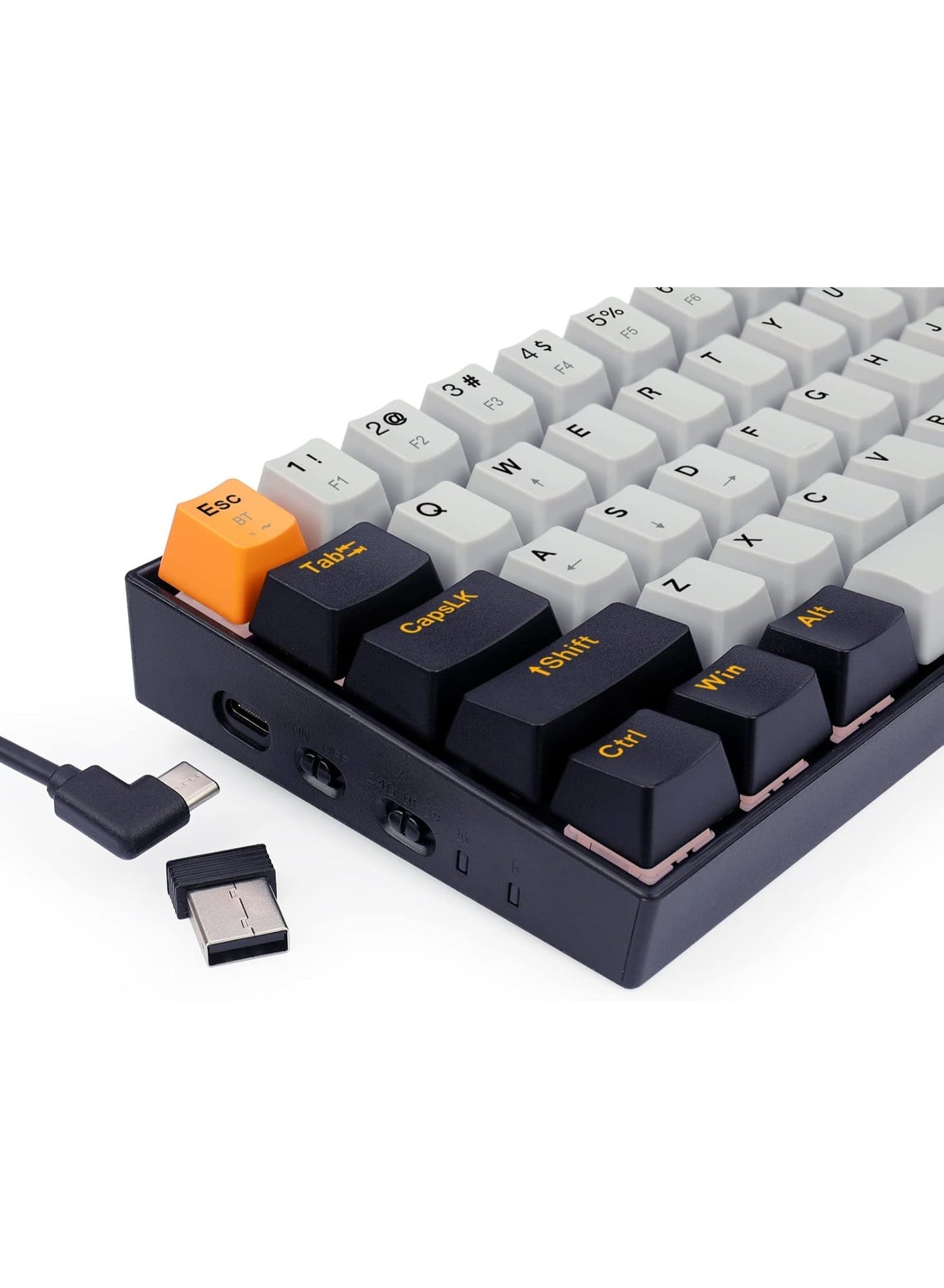 كيبورد جيمنج Redragon K530 RGB PRO ميكانيكال 60% متعدد الألوان