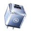Fast Charger ICY Series RP-U93 , 33W with 2 port Compatible (PD+QC) for phone
