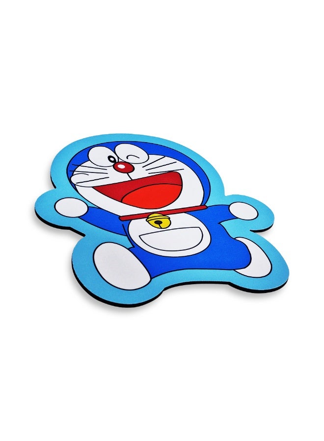 Cute Cartoon Mouse Pad with Bright and Attractive Colors | Fabric Surface with Non-Slip Rubber Base With Smooth Surface 