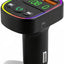 Bluetooth FM Transmitter Car Charger M103 with PD 18W USB-C Fast Charging, Dual USB Ports, Hands-Free Calling, MP3 Playe
