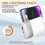 PQ19 10000mAh Fast Charging Power Bank with Built-In Charging Cables, 22.5W USB-C Quick Charge Output, 18W USB-C Fast In