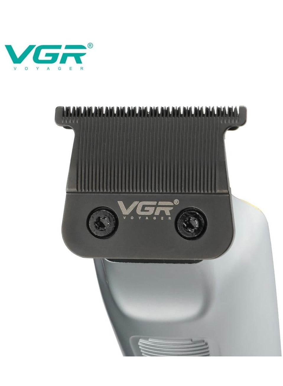 VGR V-931 Professional Hair Trimmer with Digital Display, 5500-7000RPM Button, Ceramic & Powder Metallurgic Blade,4 Cutting Combs, 240min Runtime,1600mAh Lithium Battery