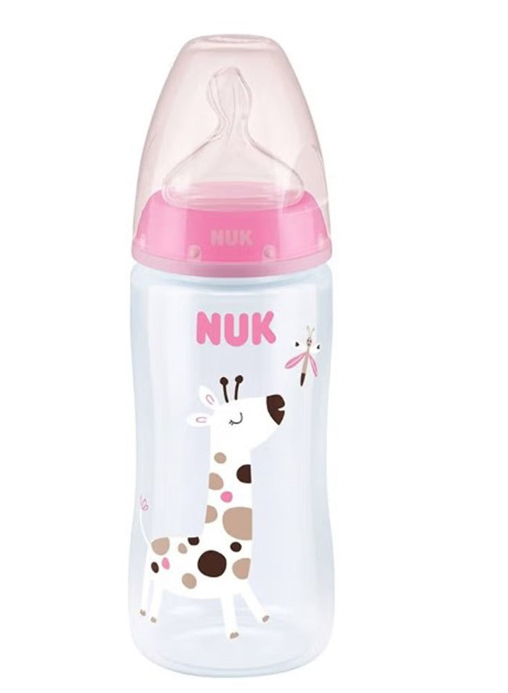 NUK First Choice Plus Baby Bottle 300Ml With Teat - Assorted