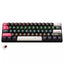 G55 RGB Wired Mechanical Gaming Keyboard with 61 Keys, Compact Layout, Customizable RGB Backlit, Anti-Ghosting, Windows 