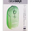 Gigamax Wireless Desk Mouse, G-1200, 1600 DPI Wired/Wireless Functional Mouse with 3 Modes Connectivity, Bluetooth and 2.4G Wireless, 4 Macro Buttons, Long Lasting Rechargeable Battery Capacity and for PC/Mac/Laptop Used in Home and office, Green