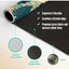 Starry Forest 2 Mouse Pad Extended Gaming Mouse Pad with Stitched Edges 70×30cm XL Desk Mat for Gaming, Office, Keyboard