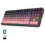 80% TKL Tri-Mode Wireless Mechanical Gaming Keyboard With Hot-Swappable Switches RGB Backlit Gasket Mounted Design USB-C
