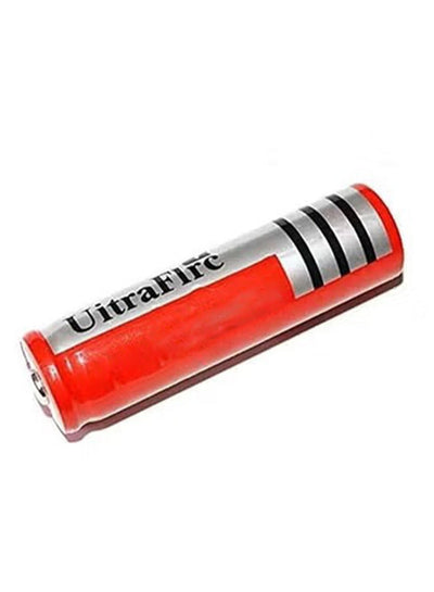 بطارية ليثيوم قابلة للشحن Ultra Fire 18650 أحمر