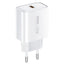 شاحن REMAX RP-U137 PD قوة 25W منفذ Type-C أبيض