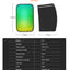 Kisonli Speaker Laptop/Komputer Gaming 2.0 RGB Lights X17