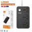 Power Strip Surge Protector with 3 Universal International Socket & Smart 6 USB Charging Ports 3.4A - SC3604