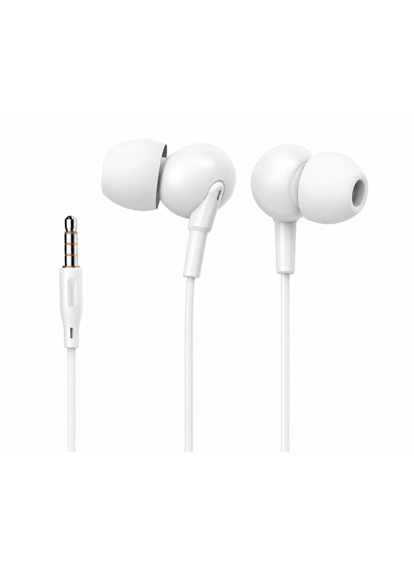 G36 Wired In-Ear Earphones – Clear Stereo Sound Quality, Built-in Microphone for Hands-Free Calls, 1.2m Flat Tangle-Resi