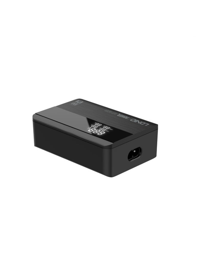 A4809C GaN Super Fast Desktop Charger 100W with 4 Ports (2×USB-C + 2×USB-A), PD3.0 & QC4.0 Fast Charging, LED Power Disp