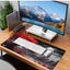 Full Moon Extended Gaming Mouse Pad with Stitched Edges 80×30cm XL Desk Mat for Gaming, Office, Keyboard, Mouse, Laptop,