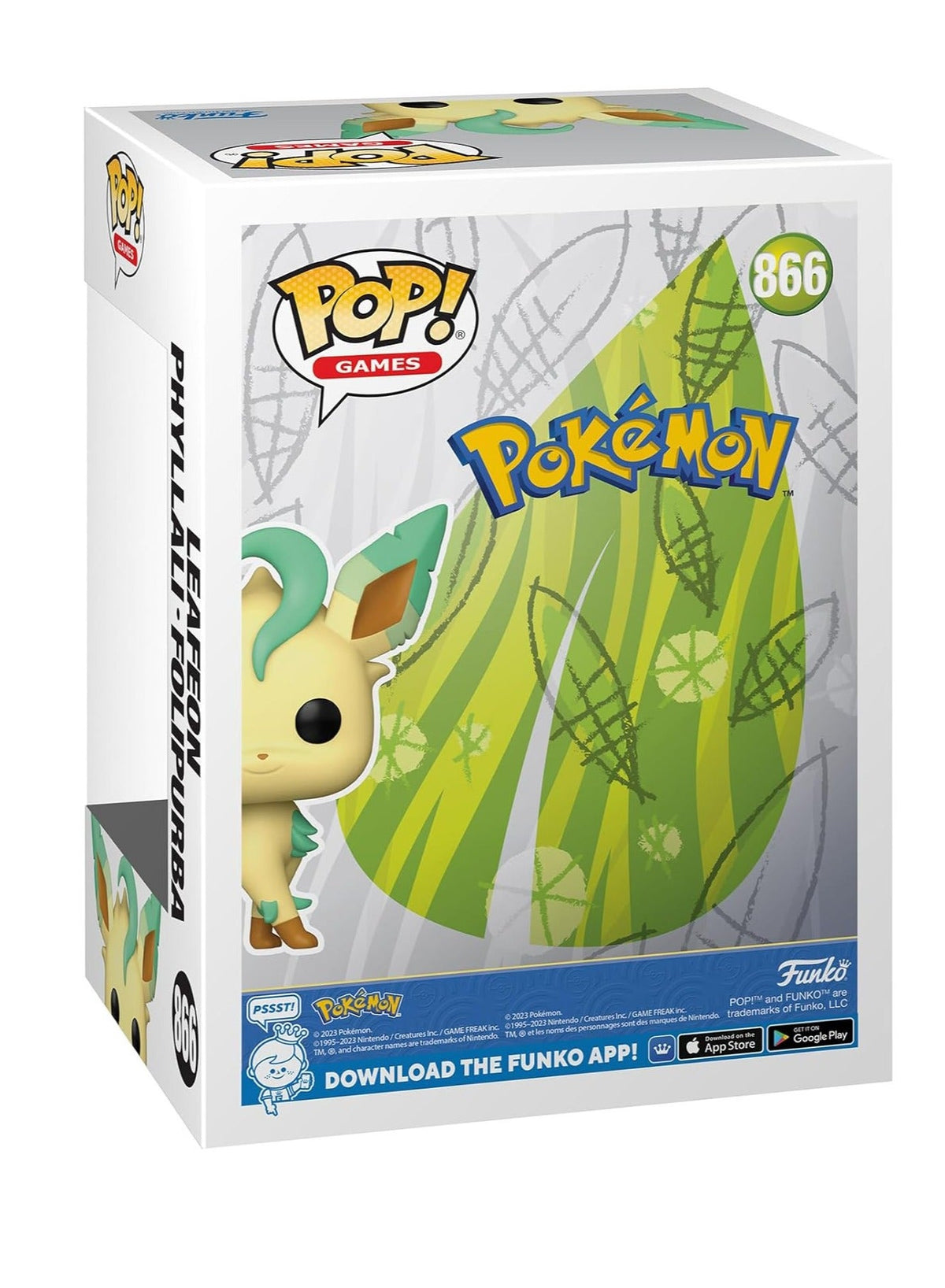 Action Figures Pop! Games: Pokemon - Leafeon , One Size