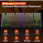 كيبورد جيمنج Redragon K734SP ميكانيكال TKL Wireless أسود