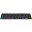 K509-RGB 104 Keys Replacement Keycaps Set for Mechanical Keyboard, Premium Black PBT Keycaps for Full-Size Gaming Keyboa