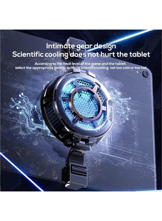 CX05 30W Magnetic Tablet Cooler for iPad & Tablets, High Performance Semiconductor Cooling Fan with 3 Cooling Modes, Rea