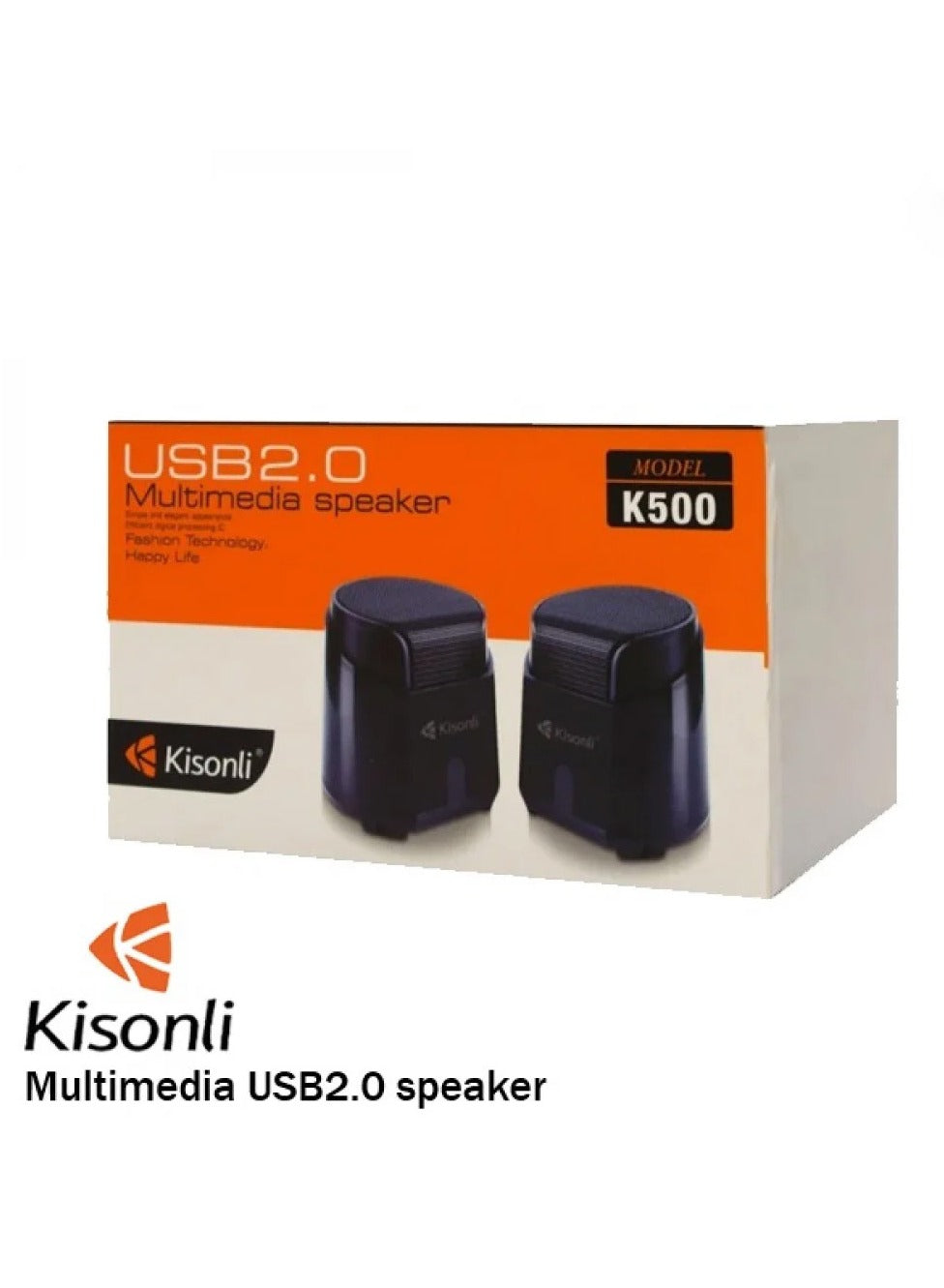 Kisonli Mini Speaker with USB Input For Computer K500
