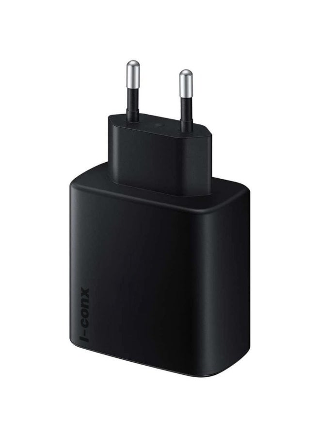 45W PD Fast Wall Charger with USB-C to USB-C Cable – USB-C Power Delivery Travel Adapter, Super Fast Type-C Charging Plu