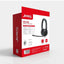 هيدسيت JeDEL HS-100 سلك USB عزل ضوضاء تحكم صوت أسود