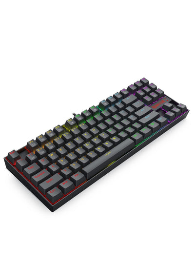 كيبورد جيمنج Redragon K552 Elite Edition ميكانيكال 60% بمفاتيح زرقاء أسود