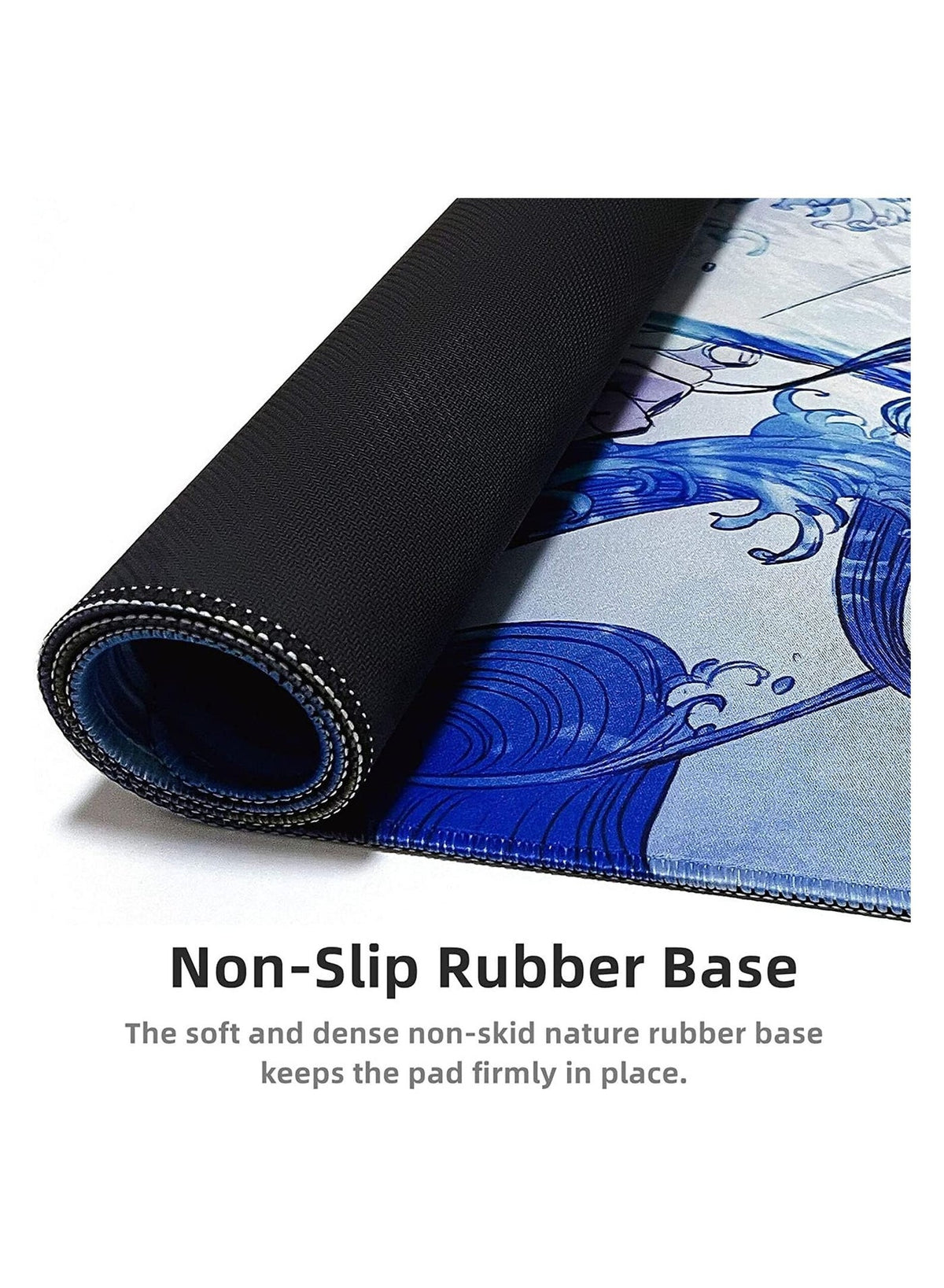 Anime Sword Gaming Mouse Pad , Large Extended Keyboard and Mouse Mat for PC , Non Slip Desk Mat | 700× 300×3 mm,
