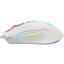 CW905 Wired RGB Gaming Mouse with Adjustable 6400DPI , 7 Buttons Optical USB Mouse, Ergonomic Symmetrical Design, Anti F
