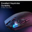 K1NG M724 Wired Gaming Mouse, 42G Ultra-Light 12,400 Max DPI Optical Gaming Mouse with 5 Programmable Buttons, Ergonomic