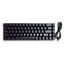 Wired Keyboard (RGB) with cable , type-c port , mechanical switch key , storage 32KB , 3 mood switch ( blue - black - red )