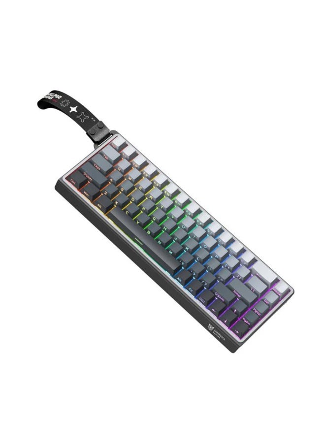 G69 RGB Wired Magnetic Switch Gaming Keyboard with 68 Keys, 8KHz Polling Rate, Noise-Reduced Design, Type-C Detachable C