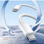 LC901c Type-C to Type-C Fast Charging Cable 1M, 65W USB-C PD Charging Cable, High Speed USB 3.2 Data Transfer Cord, Dura
