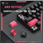 G55 RGB Wired Mechanical Gaming Keyboard with 61 Keys, Compact Layout, Customizable RGB Backlit, Anti-Ghosting, Windows 